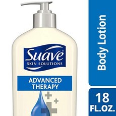 Suave essentials body lotion, Advanced Therapy, 18 Ounce Pack of 6