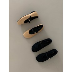 어텀 가을 여성 메리제인 라운드 로퍼 단화 스웨이드 벨벳