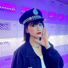 셀프사진관모자