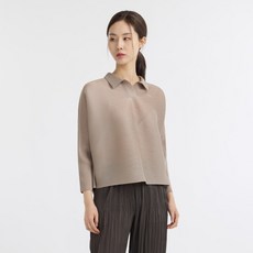 플리츠미 돌먼 셔츠 카라 티블라우스 PPTSS024022