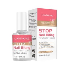 손가락빨기방지 손빨기방지 손빠는아기 손톱물어뜯기방지 Best For Children Non-Toxic Baby Stop Anti-Biting Nails Care Armor Wate, [01] Nails Armor Wate, 1개