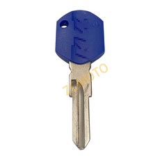 걸쇠 KTM250 EX250 KTM125 오토바이 언컷 KTM390 키 블랭크 블레이드 에 KTM990 KTM690, Blue right groove, 1개