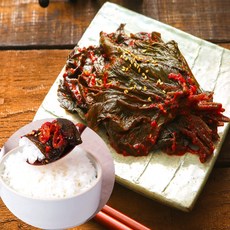 국내산 양념깻잎 간장양념 업소용 간편식사, 1개, 500g