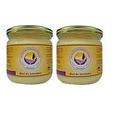 Les Ruchers des bastides d' Estelle 프로방스 라벤더 꿀 500g 2개, 1세트, 상세참조