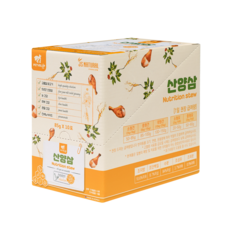 반려동물 습식사료(산양삼+닭) 1박스(10팩)_펫벨업, 종합영양제, 1세트, 닭