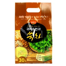 광야식품 뉴 시리얼 귀리 쑥차 스틱형 냉온차, 20g, 30개입, 1개