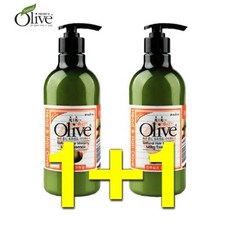 1+1 아임세레느 올리브 밀키 헤어에센스, 500ml, 2개