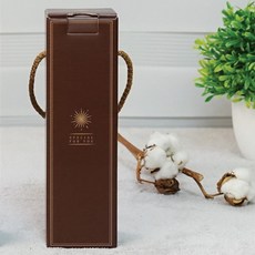 바람 BARAM 선물박스 컬러 3호박스(1P용) 브라운 참기름병 전용 종이상자