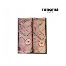 레노마남녀손수건2매세트