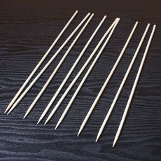 대나무꼬지 탕후루꼬지 5.0mm x 48cm 600개 과일 산적 나무 꼬치, 1개