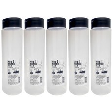 국산 흐르지않는 거꾸로 실리콘 소스통, 5개, 800ml