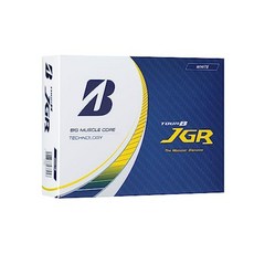  2023년 브리지스톤 투어 B JGR 골프공 12개세트, 화이트, 12개 