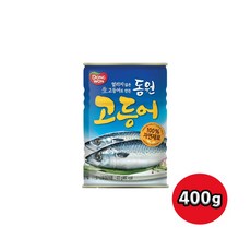 동원 고등어캔 400g 10개입/통조림/간편요리/무료배송, 10개