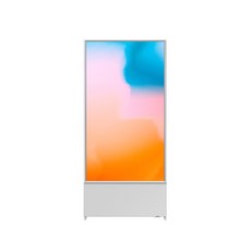 삼성 108cm 더세로 QLED TV KQ43LSB05BFXKR 스페이스화이트, 고객직접설치, 스탠드형