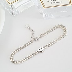 스마일실버팔찌