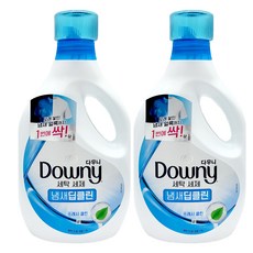  다우니 세탁세제 냄새딥클린 프레시클린 1.9L X 2개, [단일상품] 