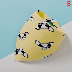 애완 동물 목도리 고양이개 액세서리 스카프 두건 앞치마 칼라 100 새롭고, B, 1개
