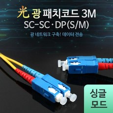 CAG180635광패치코드 (S/M SC-SC DP) 3M