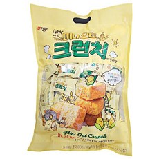 미룡 미니오트 크런치 바닐라맛 520g 대용량, 1개