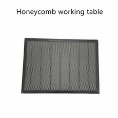 벌집형 작업대 테이블 레이저 조각 절단기 Shenhui SH 350 350x450mm CO2 60W 튜브, 1개