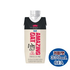 매일 어메이징오트 330ml 커피 6개입, 1.98L, 6개