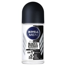 니베아 Nivea MEN 48h 맨 블랙앤화이트 데오드란트, 1개, 50ml - 니베아포맨