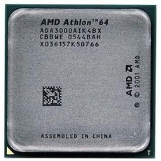 AMD Athlon 64 3000+ 512KB 소켓 754 CPU, 기본 - 5600x