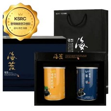 St푸른농원 [광천명품김] 캔2종선물세트