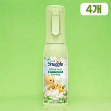 스너글 룸스프레이 카밍 포레스트 본품, 200ml, 4개