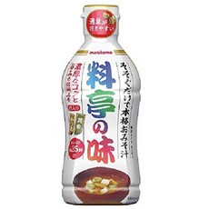 마루코메 액체 타입 된장 다시마맛 미소 430g 6개