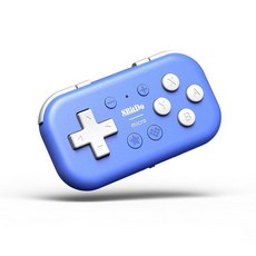 8Bitdo Micro Bluetooth 게임 패드 포켓 사이즈 미니 컨트롤러 Switch Android Raspberry Pi용 키보드 모드 대응(Blue)