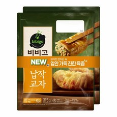 CJ 비비고 납작교자 315gx2개, 630g, 24세트