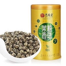 100% Organic Jasmine Dragon Pearl Tea 200g Green T 100% 유기농 재스민 드래곤 펄 티 200g 녹차 재스민 드래곤 볼 펄 플라워 티 재스, 1개