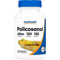 뉴트리코스트 폴리코사놀 25mg 캡슐, 120정, 1개
