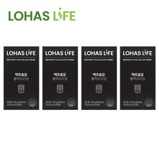 LOHAS LIFE 맥주효모 BLACK PRIME 비오틴 아연 셀렌 100% 함유