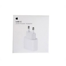 애플코리아 정품 20W USB-C 전원 어댑터, 애플코리아 정품 어댑터 MHJH3KH/A, 1개