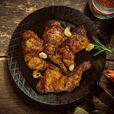 자메이카통다리 치킨 800g(4개입) 캠핑음식 에어프라이어치킨, 자메이카통다리치킨＋왕갈비소스220g, 800g, 1개