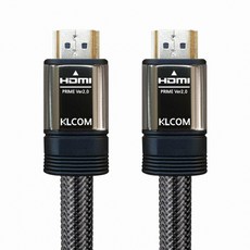 케이엘시스템 케이엘시스템 KLcom PRIME 고급형 HDMI v2.0 케이블 (2m KL13), 1개 - klge147