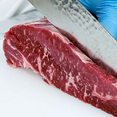국내산 한우 채끝살구이 1kg / 가성비 좋은 2등급 구이용, 1개