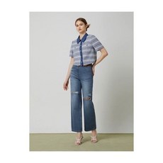 CC콜렉트 디스트로이드 세미 와이드 데님 팬츠 C242PSA436 233109