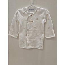 압소바 토도리 오가닉 배냇저고리 AZC10102, IVORY