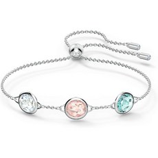 SWAROVSKI 팔찌 또는 구두 조용한 스타일 시리즈로 청소년 커플 여성과 남성 매듭 폐쇄 슬라이딩 조정과