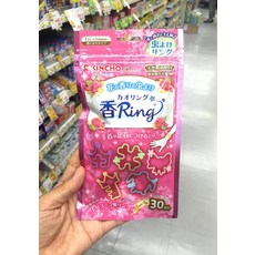 [이라운드몰]킨쵸 모기퇴치 패션 밴드(꽃향 과일향), 과일향, 옵션선택