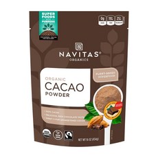 Navitas 카카오 파우더 454 g, 454g, 1개