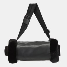 여성 퍼 포켓 핸드 워머 RWAEL8806-199, BLACK, 000