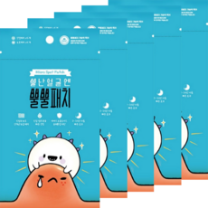 뿔뿔패치 마이크로니들 트러블패치 여드름 스팟패치, 5개, 6개입
