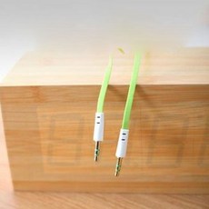 힐링 차량용 고급 스테레오 케이블 3.5 MM 변환 오디오 1M G aux 3.5aux 이어폰연장선 차량 용품 추천, 1개