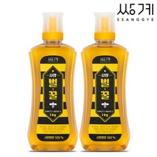 쌍계 사양벌꿀 1kgX2개, 1kg, 2개