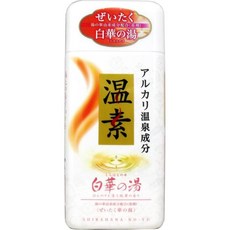 입욕제 하쿠카노유 릴렉스 용품 알칼리 온천 성분 온소 시라카노유 유황의 향기 600 g입 148390, 600g, 1개