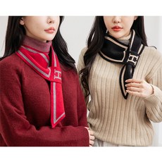 로즈엘리 H니트머플러
